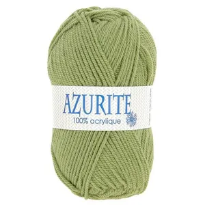 DISTRIFIL Pelotes de laine - Marque - Vert 0249 - 100% acrylique qualité premium - Résistante aux lavages pas cher