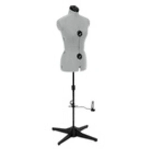 Mannequin Couture ajustable taille S (T38 à 46) - Distrifil Gris - Gri... pas cher
