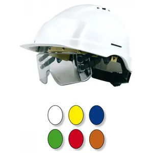 Casque à lunette-masque intégrée sous la visière iris singer - casiris pas cher