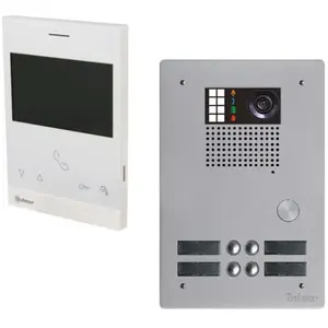 Kit visiophone collectif avec 3 écrans 2 rangées GOLMAR G2+ GKVG2P-203Vendu parbis-electric