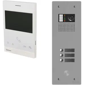 Kit visiophone collectif avec 3 écrans 1 rangée GOLMAR G2+ GKVG2P-103Vendu parbis-electric