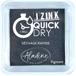 Comparateur de prix : Aladine Encreur Izink Quick Dry, Noir, 5 x 5 cm