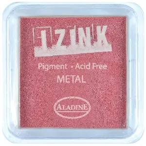 Aladine Encreur Izink - Metal - Red pas cher