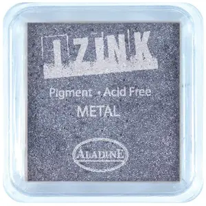AladinE Encreur Izink - Metal - Silver Blue pas cher