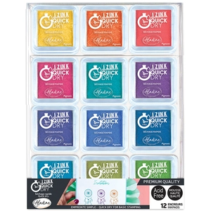 Aladine Encreur Izink Quick Dry 12 pcs Acidulé