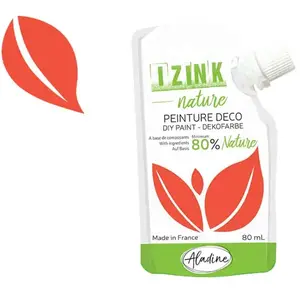 Aladine Peinture déco Izink Nature orange sanguine - 80 mlVendu parscrapmalin