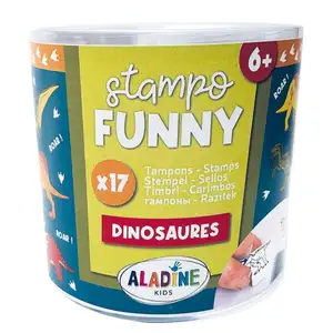 Aladine Boîte de 17 tampons Stampo Funny - DinosauresVendu parcultura