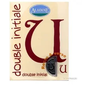 Aladine Double initiale - U pas cher