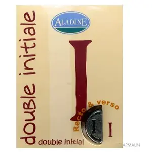Aladine Double initiale - I pas cher