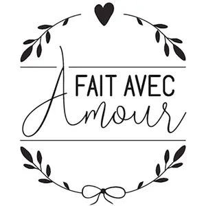 Aladine Tampon Bois Fait Avec Amour Phi3 Cm