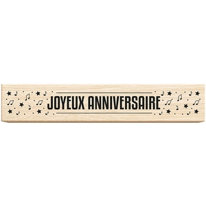 Aladine Tampon bois Invitation pas cher