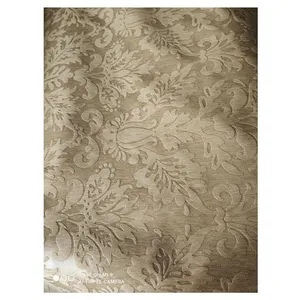 Tissu d'ameublement relief de Grande Marque vendu au mètre - obscur go...