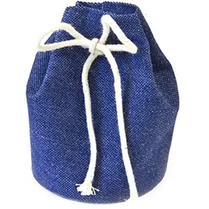 HOBI Lot de 4 ballotins Sacs Marins en toile, bleu Roya pas cher