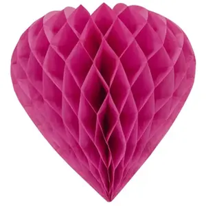 HOBI Coeur à suspendre 30cm, Fuchsia pas cher