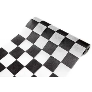 HOBI Chemin de table intissé damier