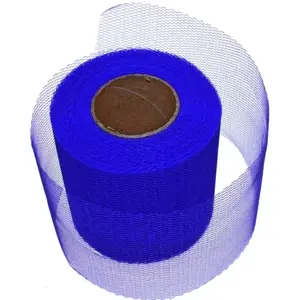 RueDeLaFete Rouleau de 20 mètres de tulle, Bleu Roy pas cher