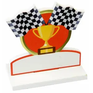 RueDeLaFete Marque-place Victoire course 7,6cm bois pas cher
