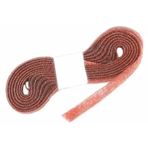 RueDeLaFete Ruban satin brillant 10m, Rose Gold pas cher