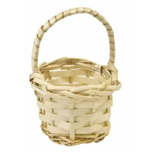 RueDeLaFete PETIT Panier en osier, petit modèle 11,5cm NATUREL pas cher