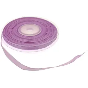 RueDeLaFete Ruban satin parme pas cher