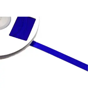 RueDeLaFete Ruban satin Bleu Roy pas cher