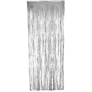 Comparateur de prix : RIDEAU DE PORTE métallisé 90x240cm, Argent