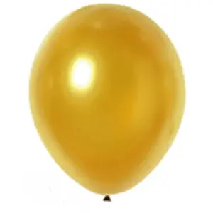 RueDeLaFete Sachet de 20 ballons nacrés 30cm, Or pas cher