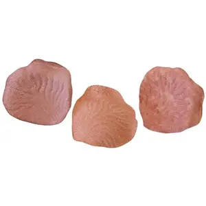 Non communiqué 45 pétales rose polycoton tissu 5cm terracotta - générique dek1224tc pas cher