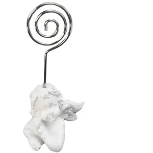 Le Géant de la fête Porte nom ange - BLANC pas cher