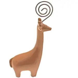 RueDeLaFete Marque-place Girafe en résine pas cher