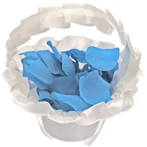 RueDeLaFete PANIER TISSU BLANC 20 x 15 CM Blanc pas cher