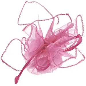 RueDeLaFete Sachet 6 feuilles de TULLE AUTOMATIQUE Rose pas cher