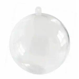 RueDeLaFete BOULES TRANSPARENTES X6 pas cher