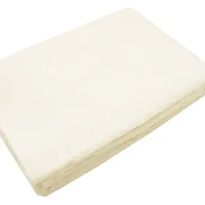 Blanc des Vosges Drap de bain micro-coton 600 gr/m² uni Ivoire pas cher