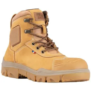 More Than Safety Mixte Chaussure de Sécurité Brodequin Construction BTP 6552301 Botte, Camel, 42 EU pas cher