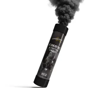 Fumigène à main 1 minute Noir pas cher