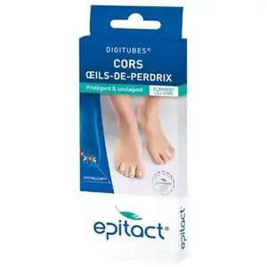 Comparateur de prix : Epitact Digitubes Epithelium Cors Oeils-De-Perdrix Taille M 10cm