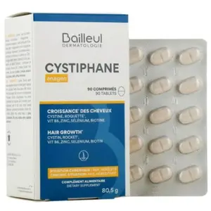 Bailleul Biorga Cystiphane anagen 90 cps Croissance* des cheveux pas cher