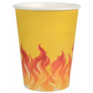 RueDeLaFete Lot de 10 Gobelets Pompier 25cl pas cher