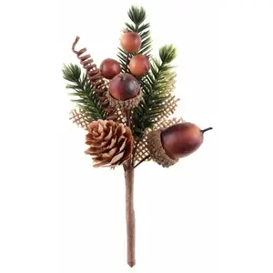 Lot de 2 Piquets Automne 6x17 cm