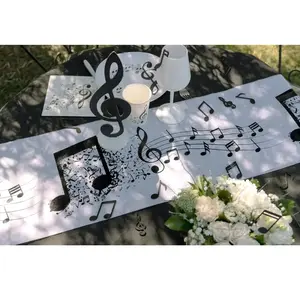 Chemin de table Musique FETE-8362 pas cher