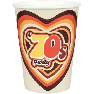 Comparateur de prix : SANTEX 8503-12, Lot de 10 Gobelets années 70's