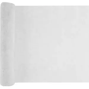 RueDeLaFete Chemin de table naturel Coton cmx5m, ivoire pas cher