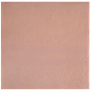 Comparateur de prix : SANTEX Sachet de 20 Grandes SERVIETTES Airlaid 40 x 40cm, satinées Rose GOLD