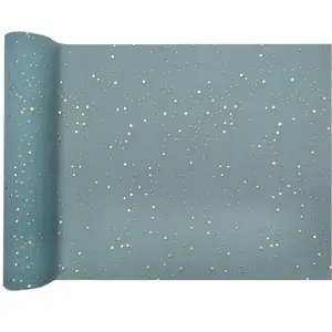 Comparateur de prix : RueDeLaFete Chemin de table Bubbles - Eucalyptus