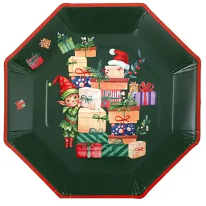 Sachet de 10 Assiettes - Lutin