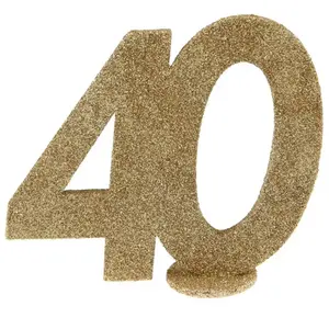 Santex - Chiffre anniversaire 40 ans or pas cher