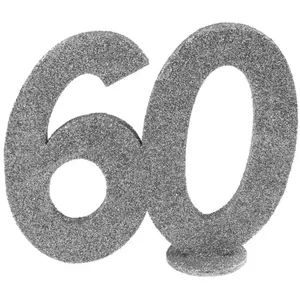 Santex - Chiffre anniversaire 60 ans argent pas cher