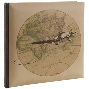 LIVREDOR.COM Santex 4808-25 Voyage Livre d'or Plastique Naturel 24,3 x 24,9 x 2,3 cm pas cher