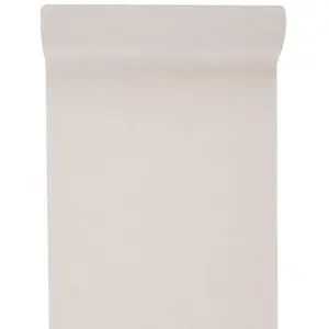 RueDeLaFete Chemin de Table Coton uni, Naturel pas cher